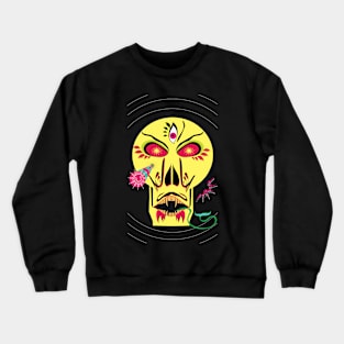 Skull Crewneck Sweatshirt